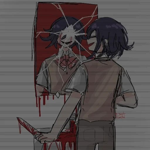 😚 Стикер «死んでください» для Telegram