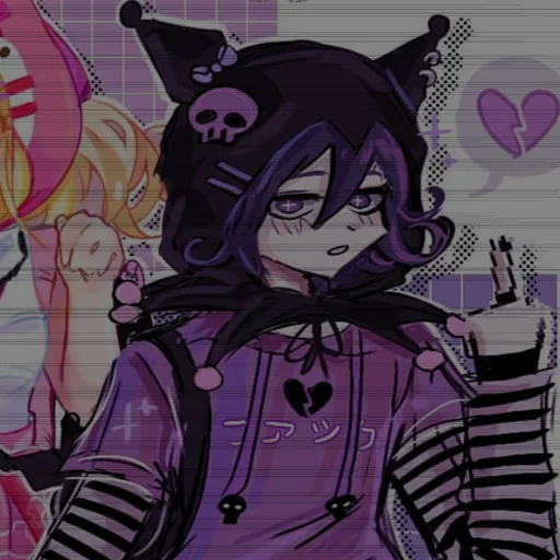 🥴 Стикер «死んでください» для Telegram