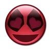 😍 Эмодзи «😀 Deadpool - эмоджи с Дэдпулом» для Telegram
