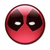 😶 Эмодзи «😀 Deadpool - эмоджи с Дэдпулом» для Telegram