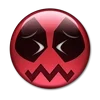 😖 Эмодзи «😀 Deadpool - эмоджи с Дэдпулом» для Telegram
