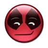 😏 Эмодзи «😀 Deadpool - эмоджи с Дэдпулом» для Telegram