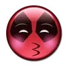 😚 Эмодзи «😀 Deadpool - эмоджи с Дэдпулом» для Telegram