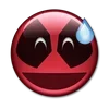 😅 Эмодзи «😀 Deadpool - эмоджи с Дэдпулом» для Telegram