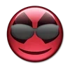 😎 Эмодзи «😀 Deadpool - эмоджи с Дэдпулом» для Telegram