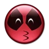 😚 Эмодзи «😀 Deadpool - эмоджи с Дэдпулом» для Telegram