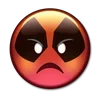 😡 Эмодзи «😀 Deadpool - эмоджи с Дэдпулом» для Telegram