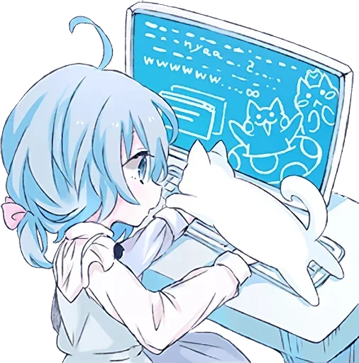 😶 Стикер «dear_neko» для Telegram
