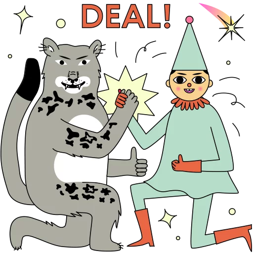 Стикерпак Supportive Wiz для Telegram — скачать