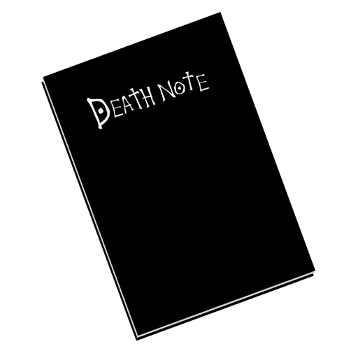 Стикерпак Death Note для Telegram — скачать