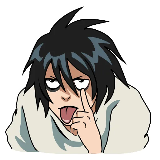 😒 Стикер «Death Note» для Telegram