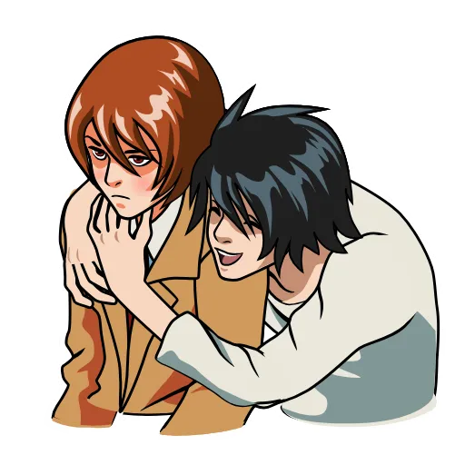 🤗 Эмодзи «Death Note Emoji Puck» для Telegram