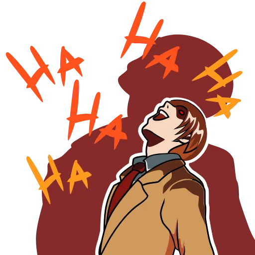 😂 Эмодзи «Death Note Emoji Puck» для Telegram
