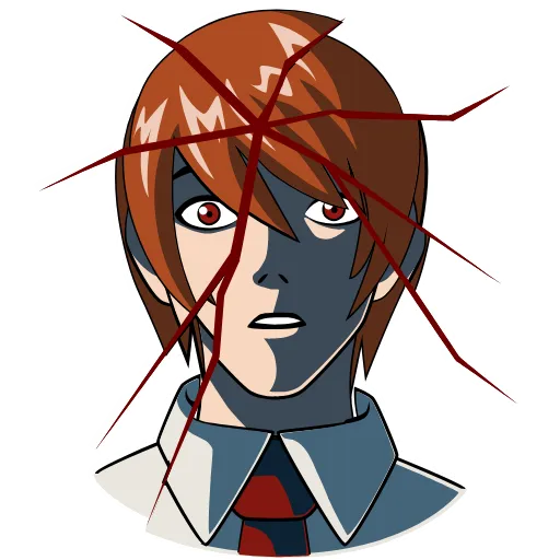 😵 Эмодзи «Death Note Emoji Puck» для Telegram