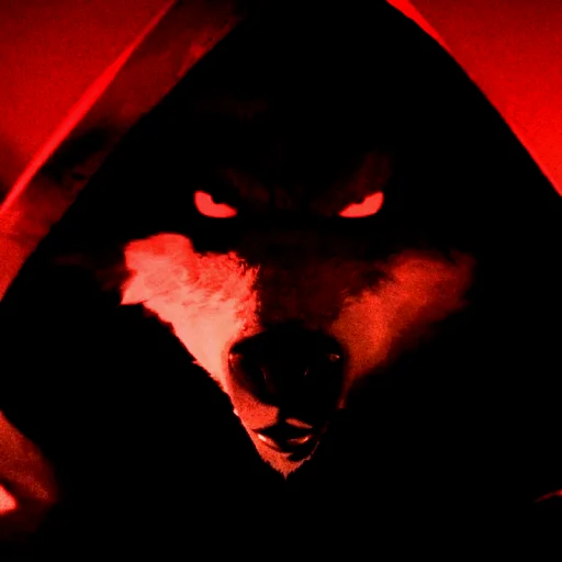 🐺 Стикер «death the big wolf» для Telegram