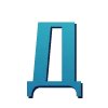 🔠 Эмодзи «Синие буквы, иконки нарисованные нейросетью» для Telegram