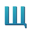 🔠 Эмодзи «Синие буквы, иконки нарисованные нейросетью» для Telegram