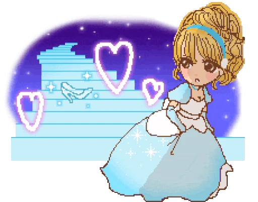 👸 Стикер «DecoGALS» для Telegram
