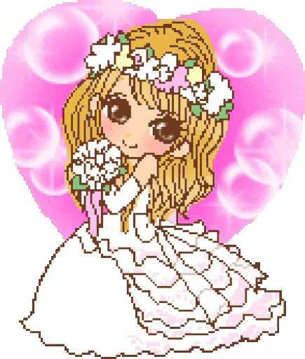 👰‍♀️ Стикер «DecoGALS» для Telegram
