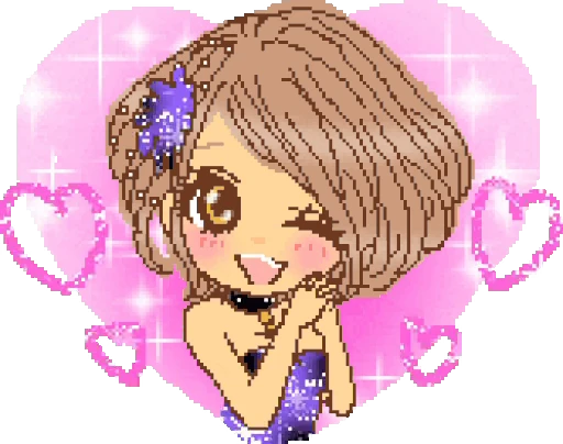 😉 Стикер «DecoGALS» для Telegram