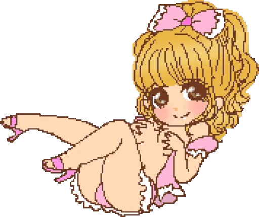 😘 Стикер «DecoGALS» для Telegram