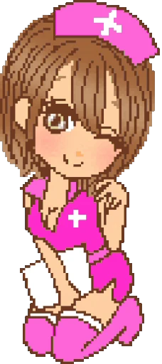 💉 Стикер «DecoGALS» для Telegram