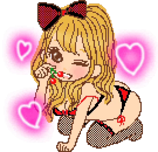 😉 Стикер «DecoGALS» для Telegram