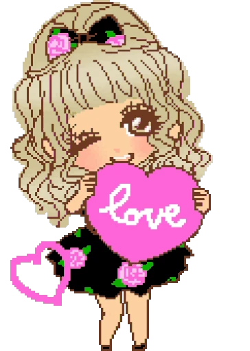 💝 Стикер «DecoGALS» для Telegram