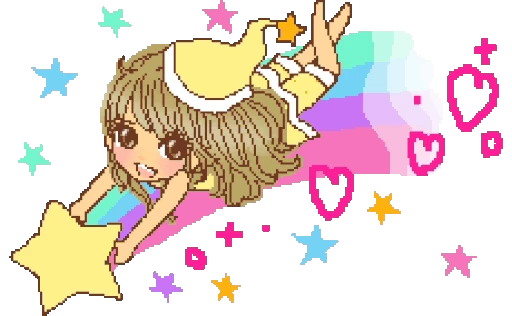 🌟 Стикер «DecoGALS» для Telegram