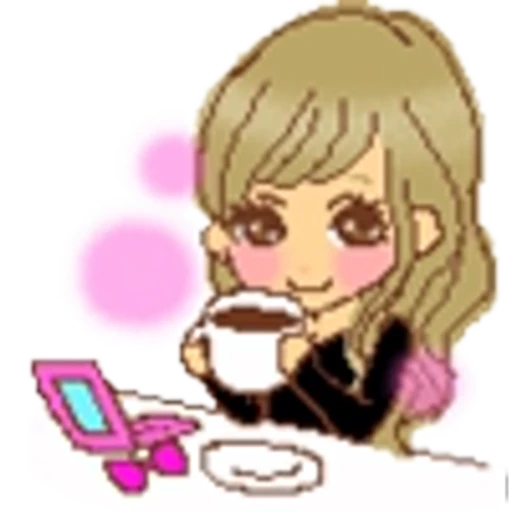 😌 Эмодзи «Deco Gal Souzai» для Telegram