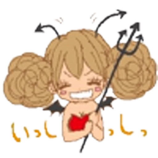 Эмодзи Deco Gal Souzai для Telegram — скачать