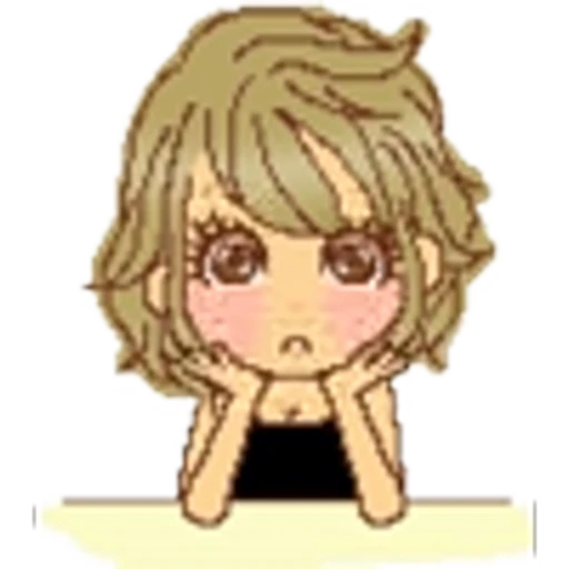 😯 Эмодзи «Deco Gal Souzai» для Telegram