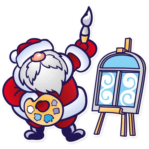 👨‍🎨 Стикер «Дед Мороз Ded Moroz» для Telegram
