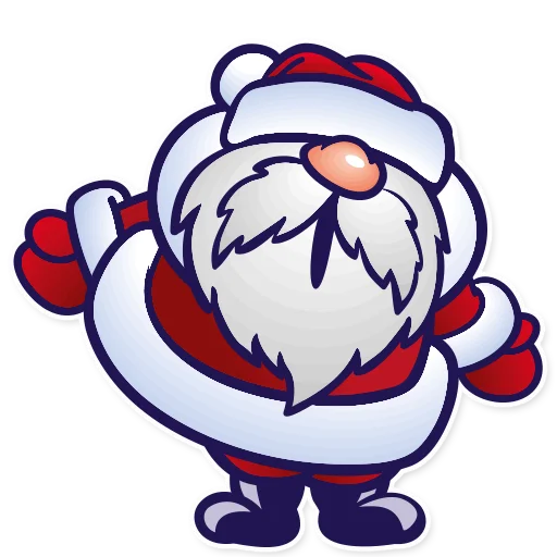 😮 Стикер «Дед Мороз Ded Moroz» для Telegram