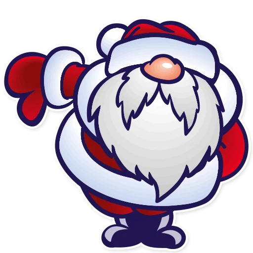 👎 Стикер «Дед Мороз Ded Moroz» для Telegram
