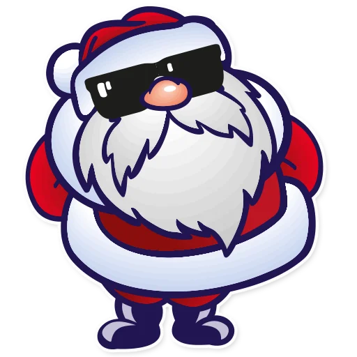 😎 Стикер «Дед Мороз Ded Moroz» для Telegram