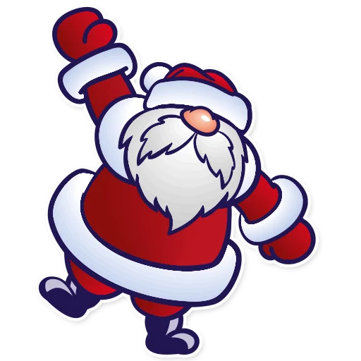 🙋 Стикер «Дед Мороз Ded Moroz» для Telegram