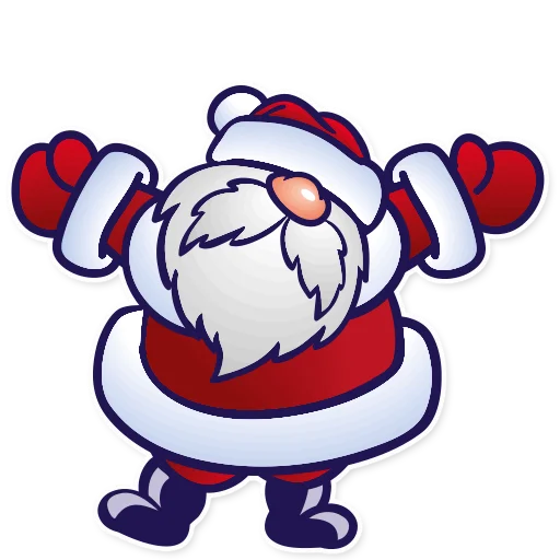 😉 Стикер «Дед Мороз Ded Moroz» для Telegram