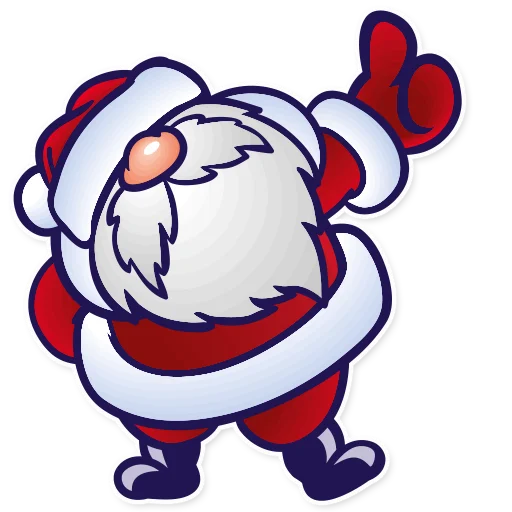 👍 Стикер «Дед Мороз Ded Moroz» для Telegram