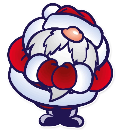 😕 Стикер «Дед Мороз Ded Moroz» для Telegram