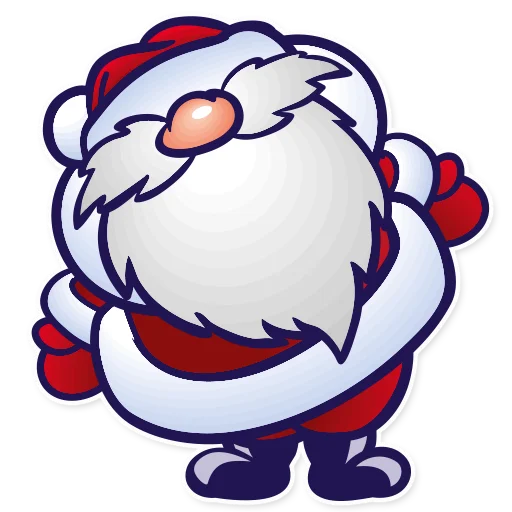Стикерпак Дед Мороз Ded Moroz для Telegram — скачать