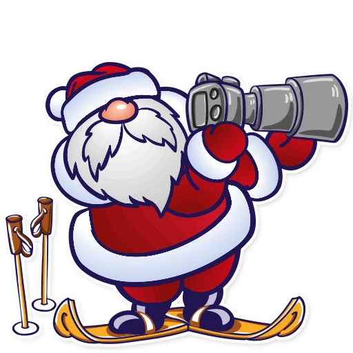 📷 Стикер «Дед Мороз Ded Moroz» для Telegram