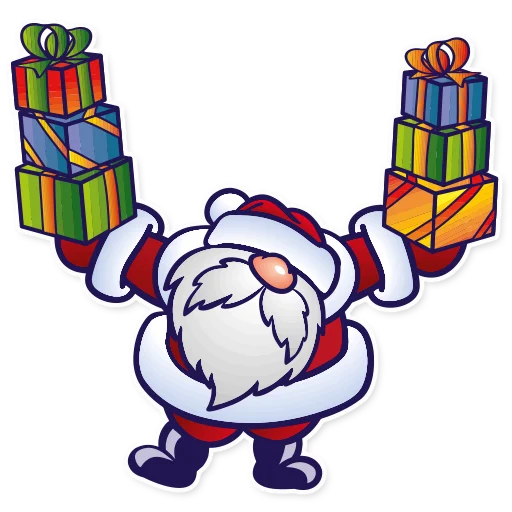 🎁 Стикер «Дед Мороз Ded Moroz» для Telegram