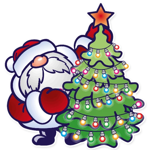 🎄 Стикер «Дед Мороз Ded Moroz» для Telegram
