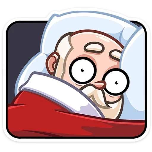 🎅 Стикер «Дед Мороз» для Telegram