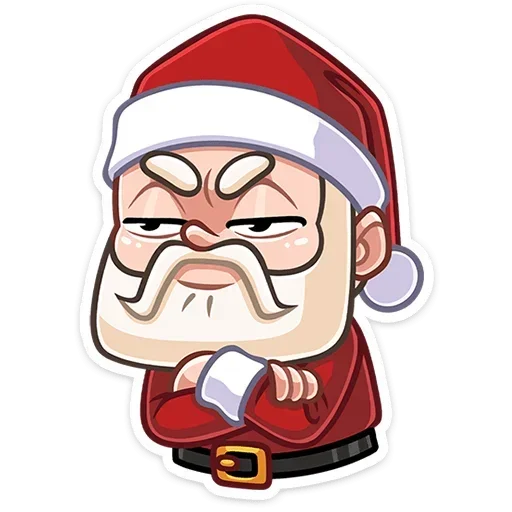 🎅 Стикер «Дед Мороз» для Telegram