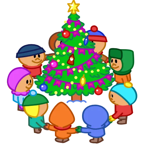 🎄 Стикер «Ded Moroz» для Telegram