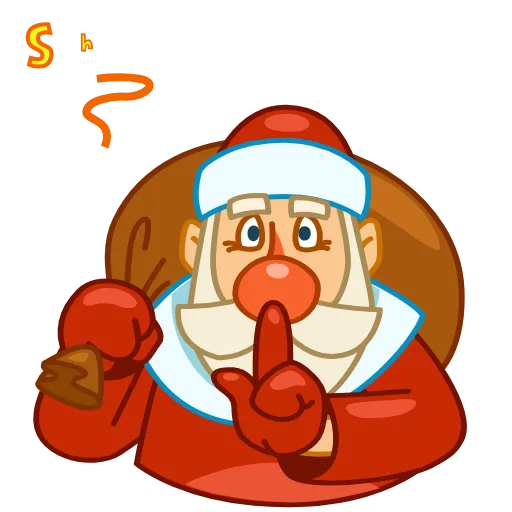 🤫 Стикер «Ded Moroz» для Telegram