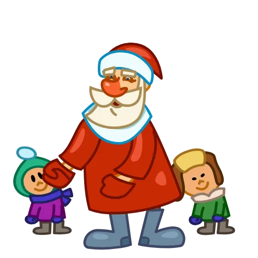 🕺 Стикер «Ded Moroz» для Telegram
