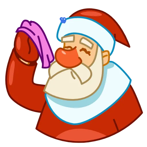 😰 Стикер «Ded Moroz» для Telegram